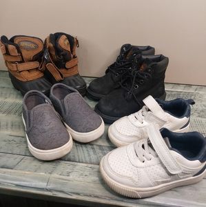 Carter's Brown and Black Rain & Snow Boots